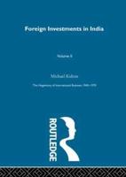 Foreign Investments In India