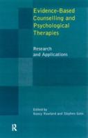 Evidence Based Counselling and Psychological Therapies : Research and Applications