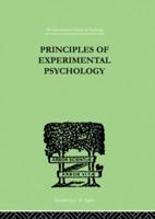 Principles Of Experimental Psychology