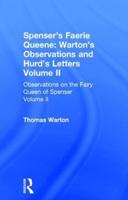 Observations on the Fairy Queen of Spenser. Vol. 2