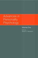 Advances in Personality Psychology: Volume 1