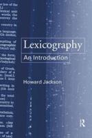 Lexicography