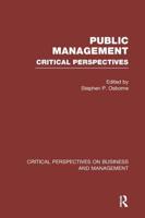 Expanding the Scope of Public Management