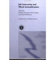 Job Insecurity and Work Intensification
