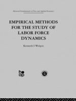 Empirical Methods for the Study of Labor Force Dynamics