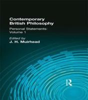 Contemporary British Philosophy