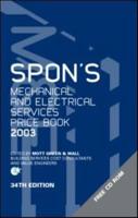 Spon's Mechanical and Electrical Services Price Book 2003