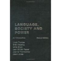 Language, Society, and Power