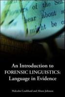 An Introduction to Forensic Linguistics