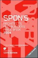 Spon's Architects' and Builders' Price Book, 2004