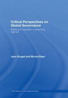 Critical Perspectives on Global Governance