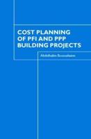 Cost Planning of PFI and PPP Building Projects