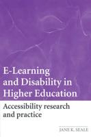E-Learning and Disability in Higher Education