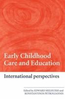 Early Childhood Care & Education : International Perspectives