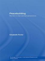 Peacebuilding: Women in International Perspective