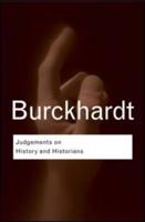 Judgements on History and Historians
