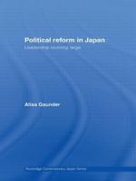 Political Reform in Japan: Leadership Looming Large