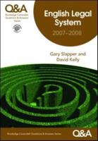 English Legal System, 2007-2008