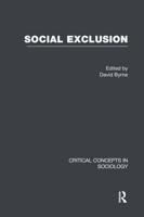 Social Exclusion, Vol. 4