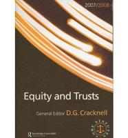 Equity and Trusts 2007-2008