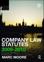 Company Law Statutes 2009-2010