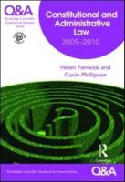 Constitutional & Administrative Law, 2009-2010