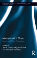 Management in Africa: Macro and Micro Perspectives
