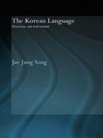 The Korean Language : Structure, Use and Context