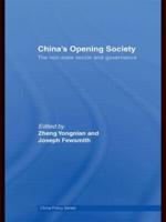 China's Opening Society : The Non-State Sector and Governance