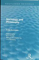 Sociology and Philosophy