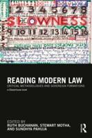 Reading Modern Law: Critical Methodologies and Sovereign Formations