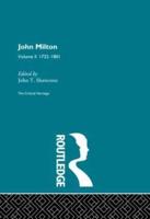 John Milton: The Critical Heritage Volume 2 1732-1801