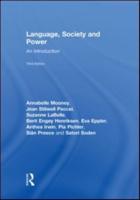 Language, Society and Power