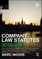 Company Law Statutes 2010-2011