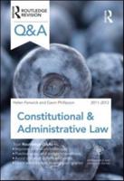 Constitutional & Administrative Law 2011-2012