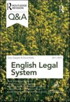 Q&A English Legal System 2011-2012