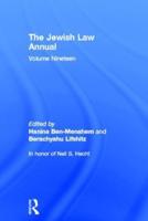 The Jewish Law Annual. Vol. 18