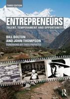 Entrepreneurs: Talent, Temperament and Opportunity