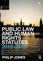 Public Law and Human Rights Statutes 2012-2013