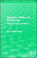 Egyptian Tales and Romances