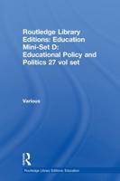 Educational Policy and Politics