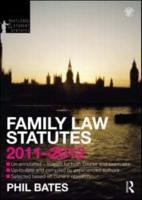 Family Law Statutes 2011-2012