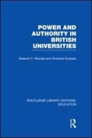 Power & Authority in British Universities