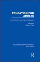 Education for Adults. Volume 1 Adult Learning and Education