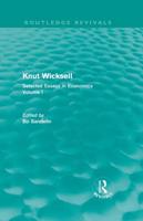 Knut Wicksell Volume 1
