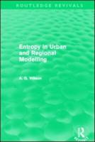 Entropy in Urban and Regional Modelling