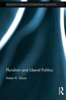 Pluralism and Liberal Politics