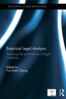 Empirical Legal Analysis: Assessing the performance of legal institutions