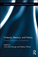 Violence, Memory and History