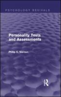 Personality Tests and Assessments